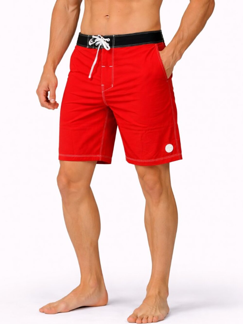 Ethika Men’s Red 8" Board Shorts - Size 30 - NWT